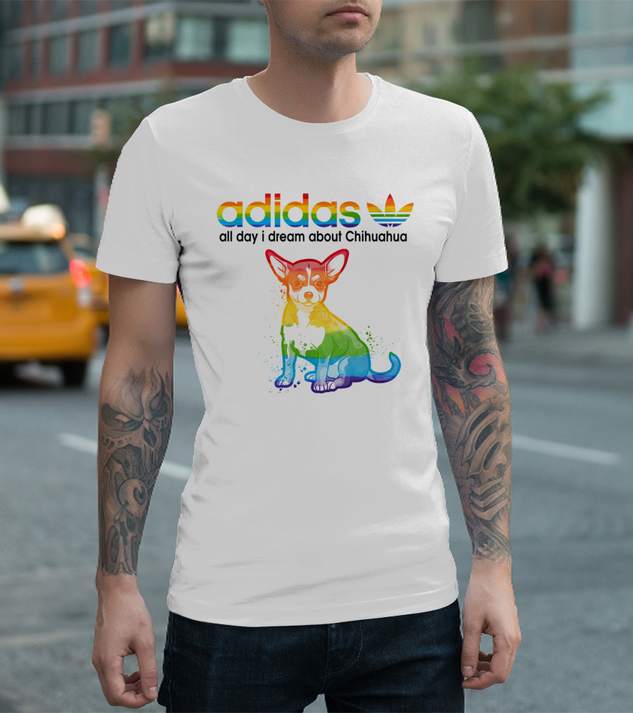 All Day I Dream About Chihuahua Awesome Chihuahua Dog Pride T-Shirt