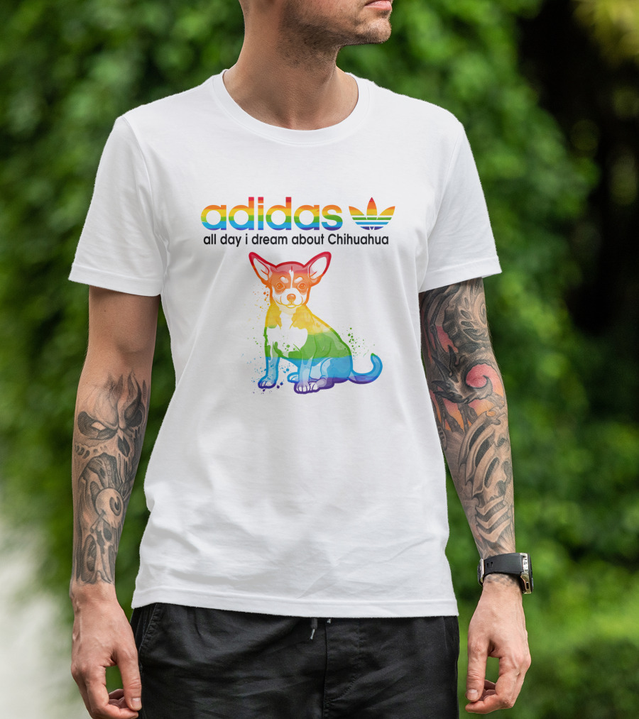 All Day I Dream About Chihuahua Awesome Chihuahua Dog Pride T-Shirt