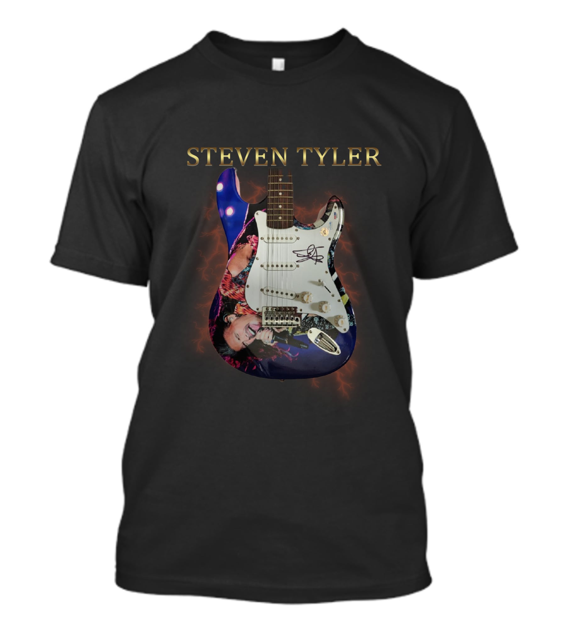 Steven Tyler Guitar T-Shirt