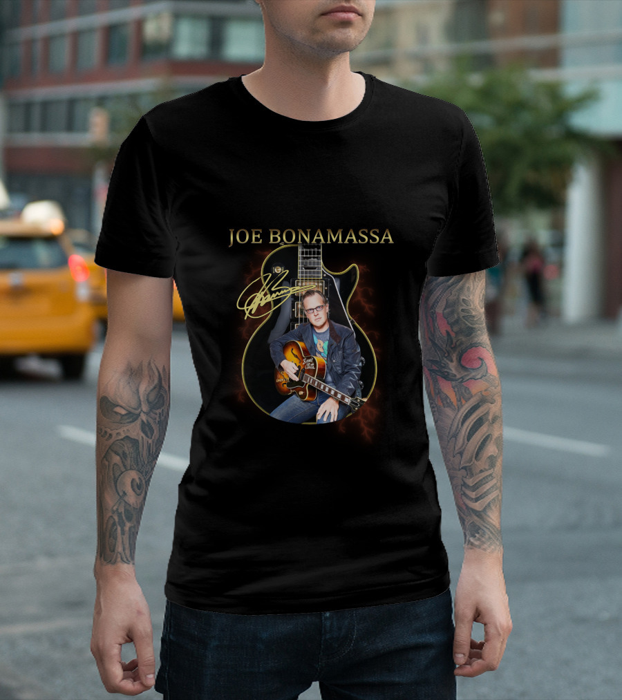 JOE BONAMASSA Signature Guitar T-Shirt