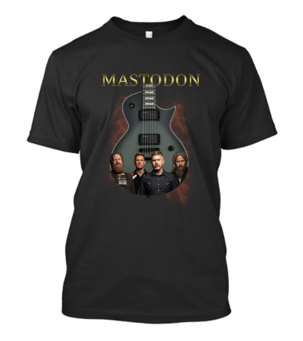 Mastodon Guitar Band Members Electric Lightning T-Shirt