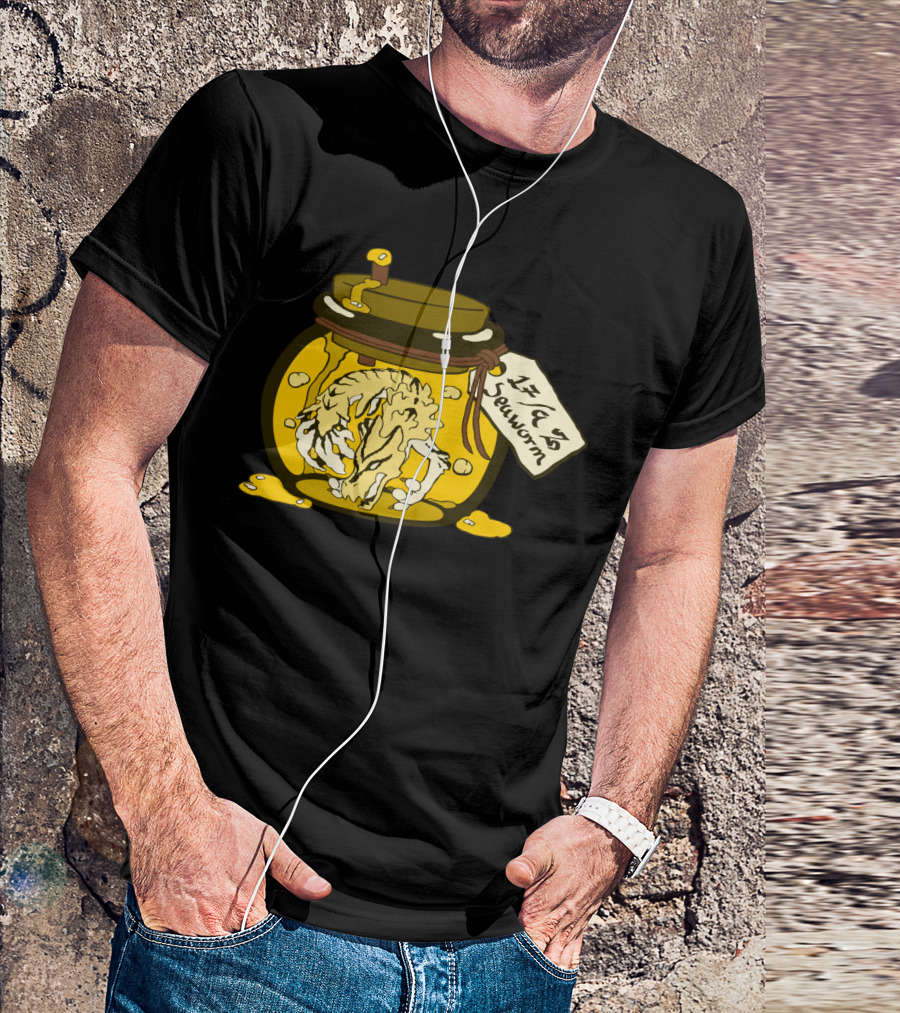 Yellow Jar 17 Gs Seaworm Vintage Laboratory Specimen T-Shirt