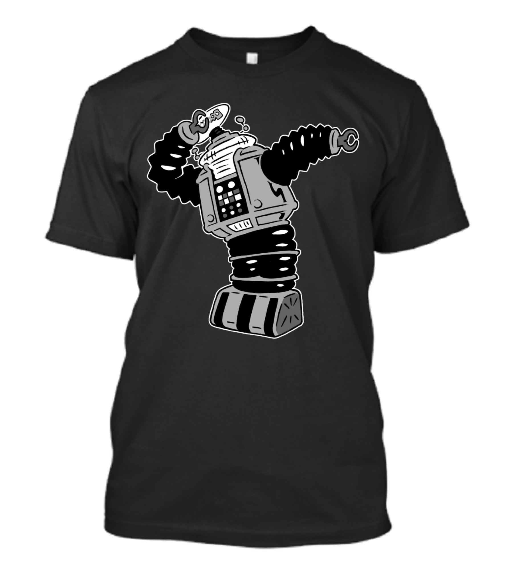 DAB Vintage Retro Robot Illustration Classic T-Shirt