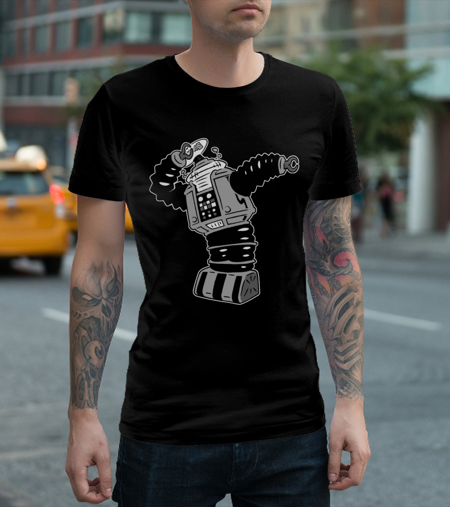 DAB Vintage Retro Robot Illustration Classic T-Shirt