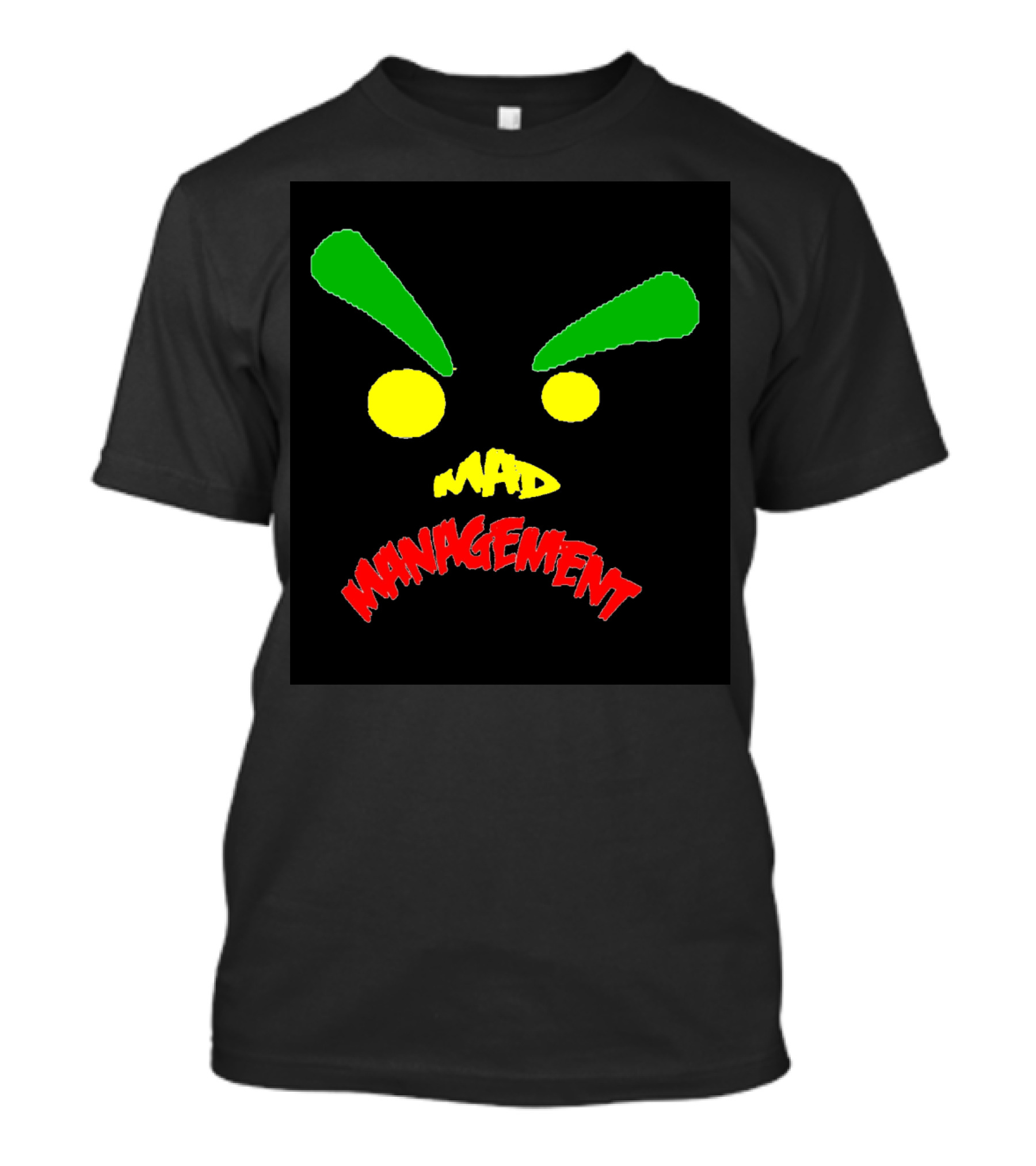 Mad Management Lion Of Africa Multi Colored Bold Expression T-Shirt