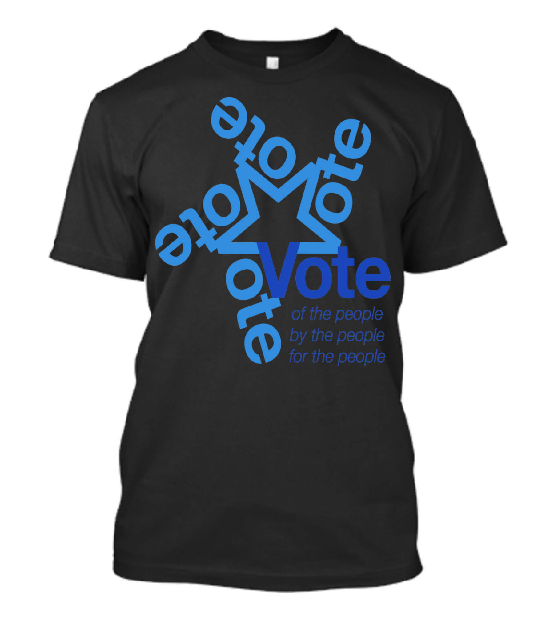 Vote Star Of The People By The People For The People T-Shirt