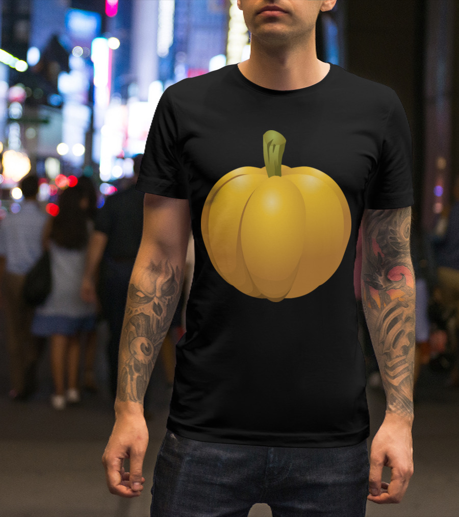 Bright Orange Autumn Pumpkin T-Shirt