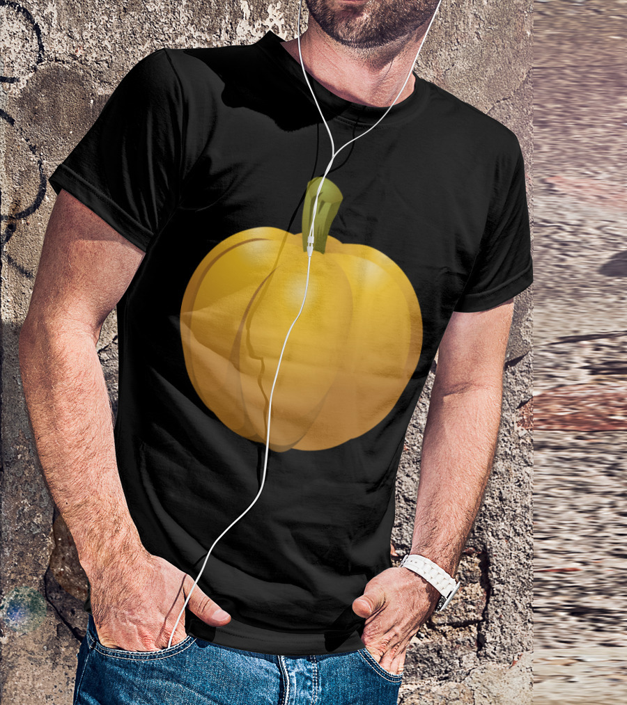 Bright Orange Autumn Pumpkin T-Shirt