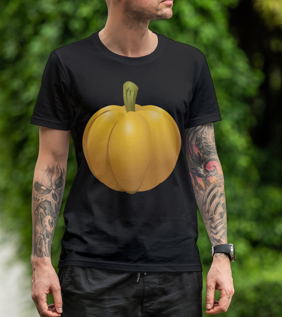 Bright Orange Autumn Pumpkin T-Shirt