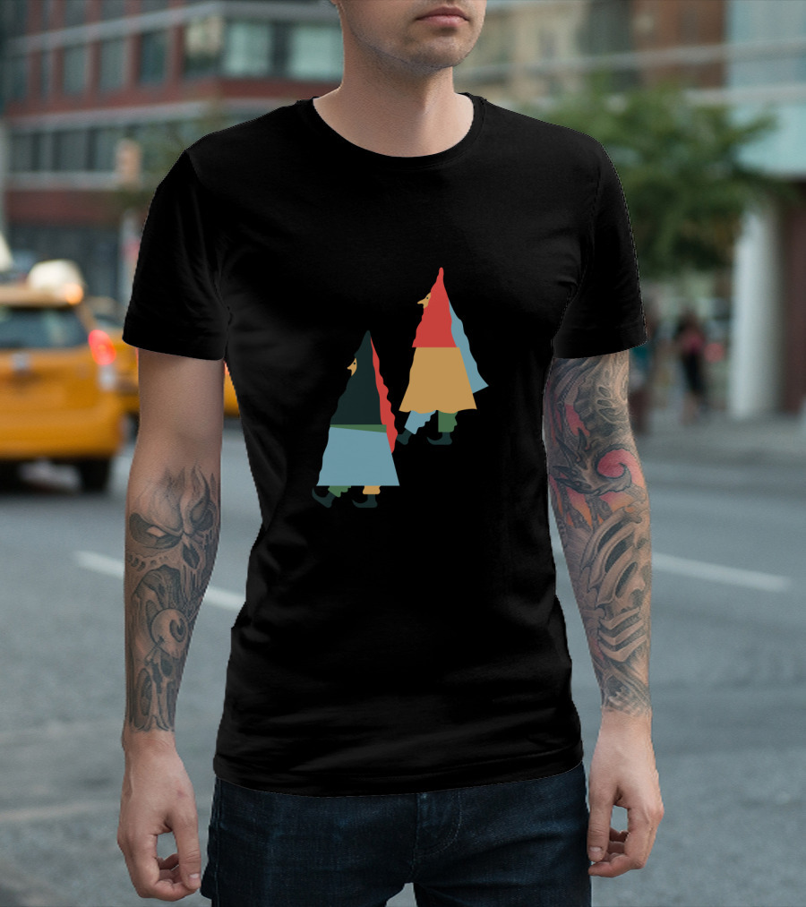 Buddies Matching Gnomes Colorful T-Shirt