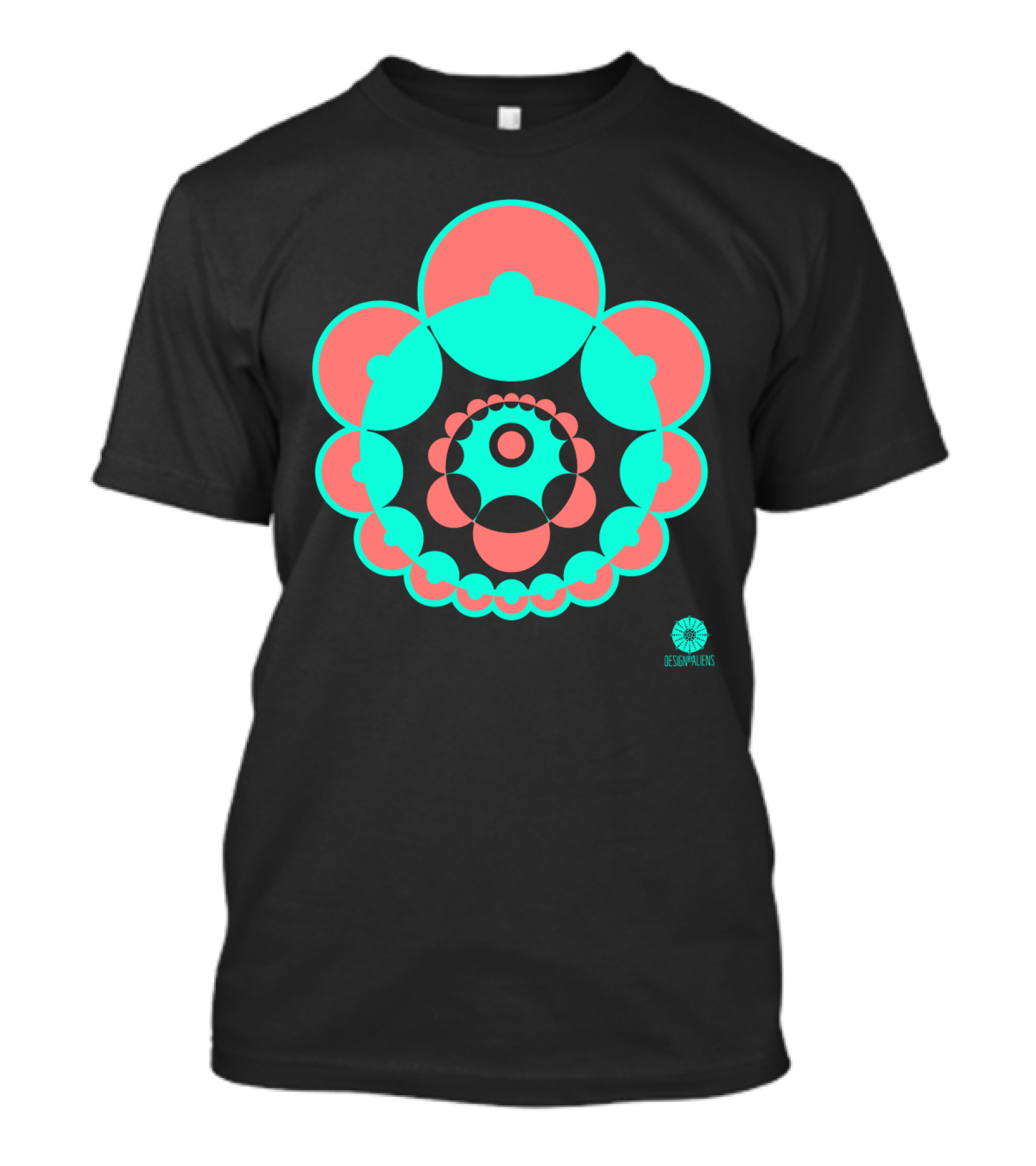 Crop Circle New Alresford Designalens Geometric T-Shirt