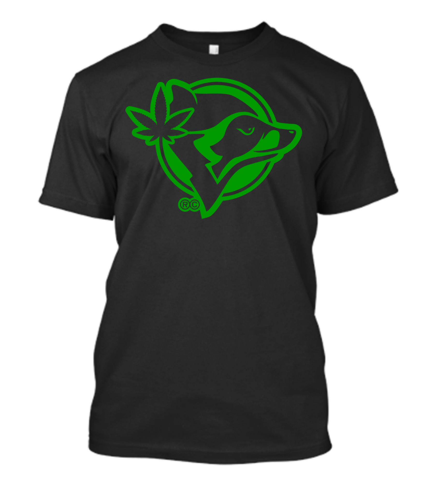 Toronto Stash Pandas Cannabis Leaf Dog T-Shirt