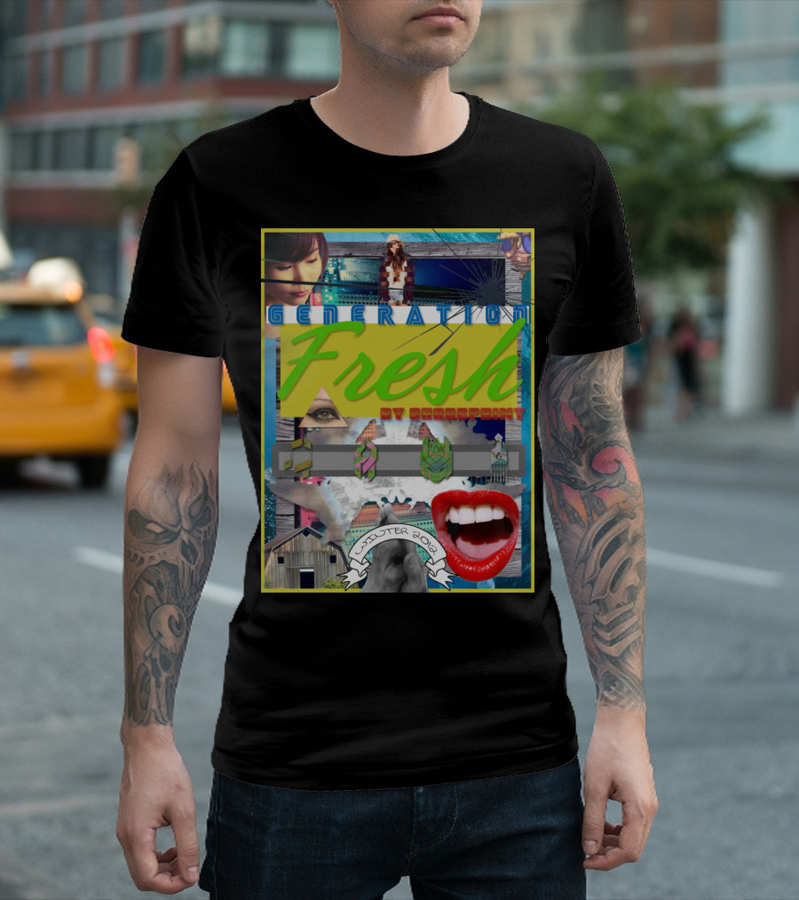 GENERATION Fresh By Onerepoint Winter 2012 Vibrant Collage T-Shirt