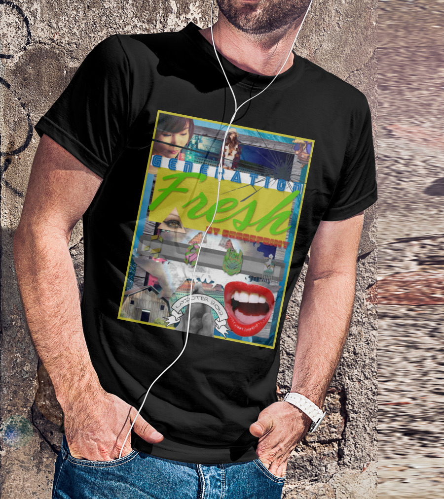 GENERATION Fresh By Onerepoint Winter 2012 Vibrant Collage T-Shirt
