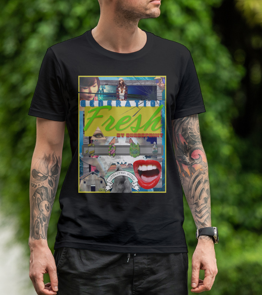 GENERATION Fresh By Onerepoint Winter 2012 Vibrant Collage T-Shirt