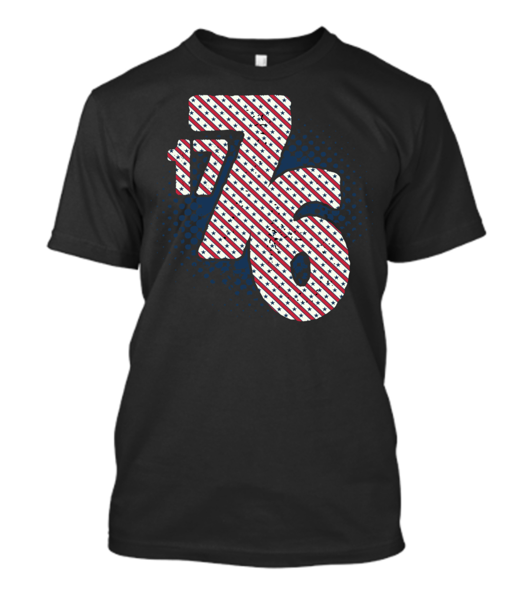 1776 Patriotic Stars And Stripes America T-Shirt