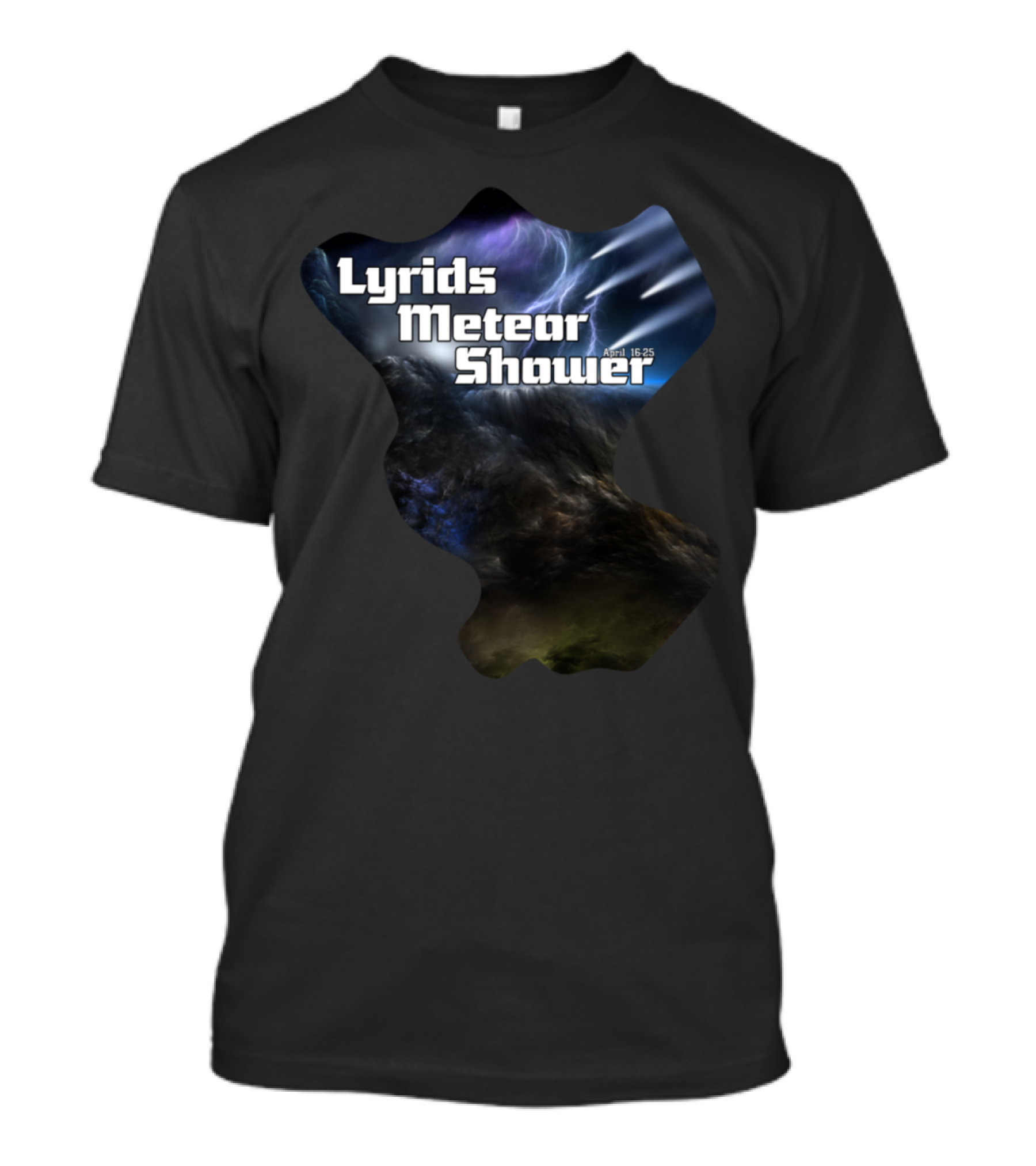 Lyrids Meteor Shower April 16-25 Celestial Event T-Shirt