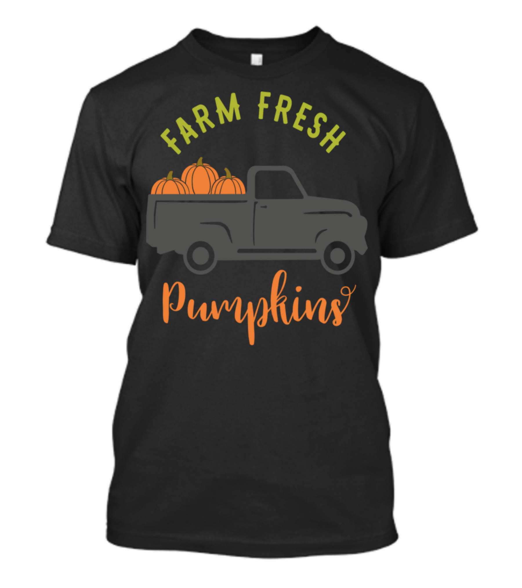 Farm Fresh Pumpkins Vintage Truck Market T-Shirt