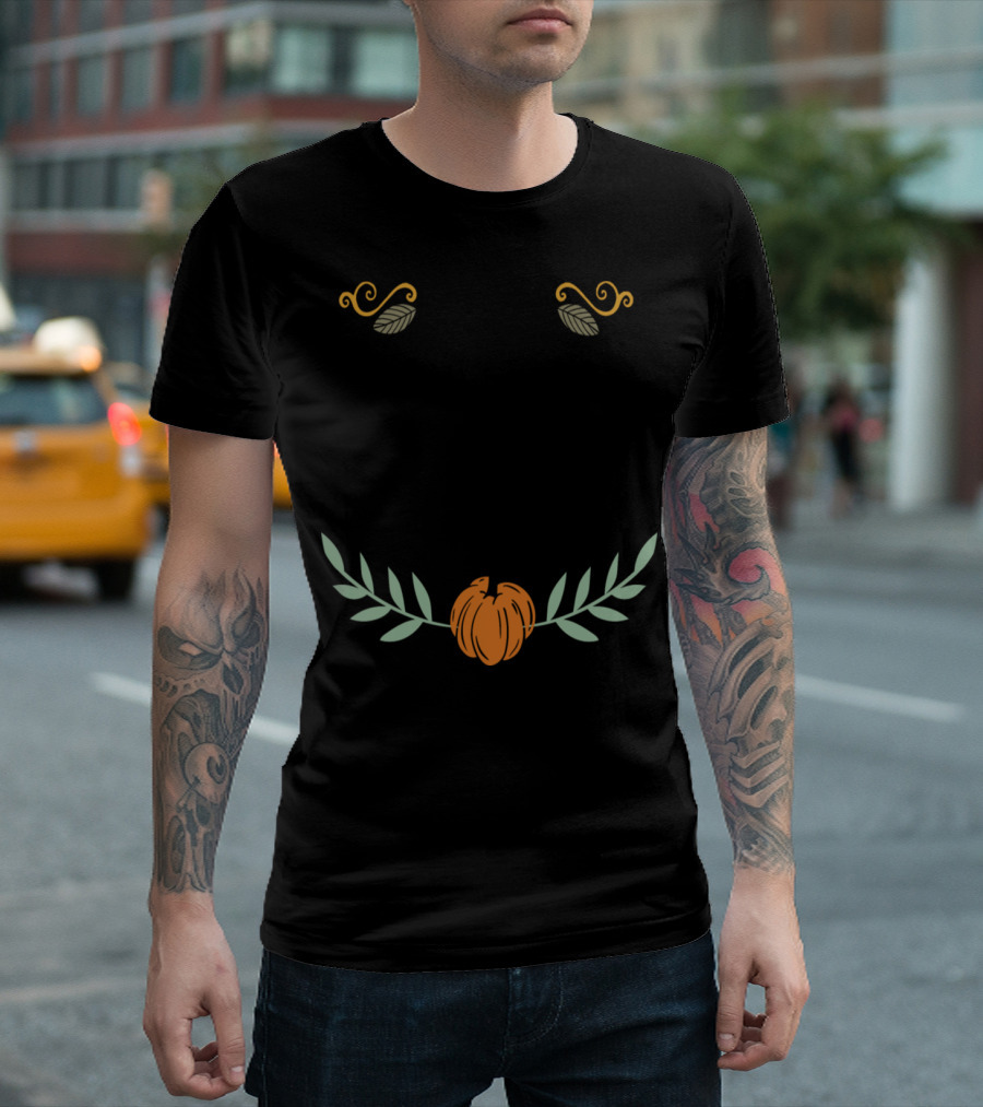 You Are Pumpkin to My Spice Autumn Leaves and Pumpkin T-Shirt