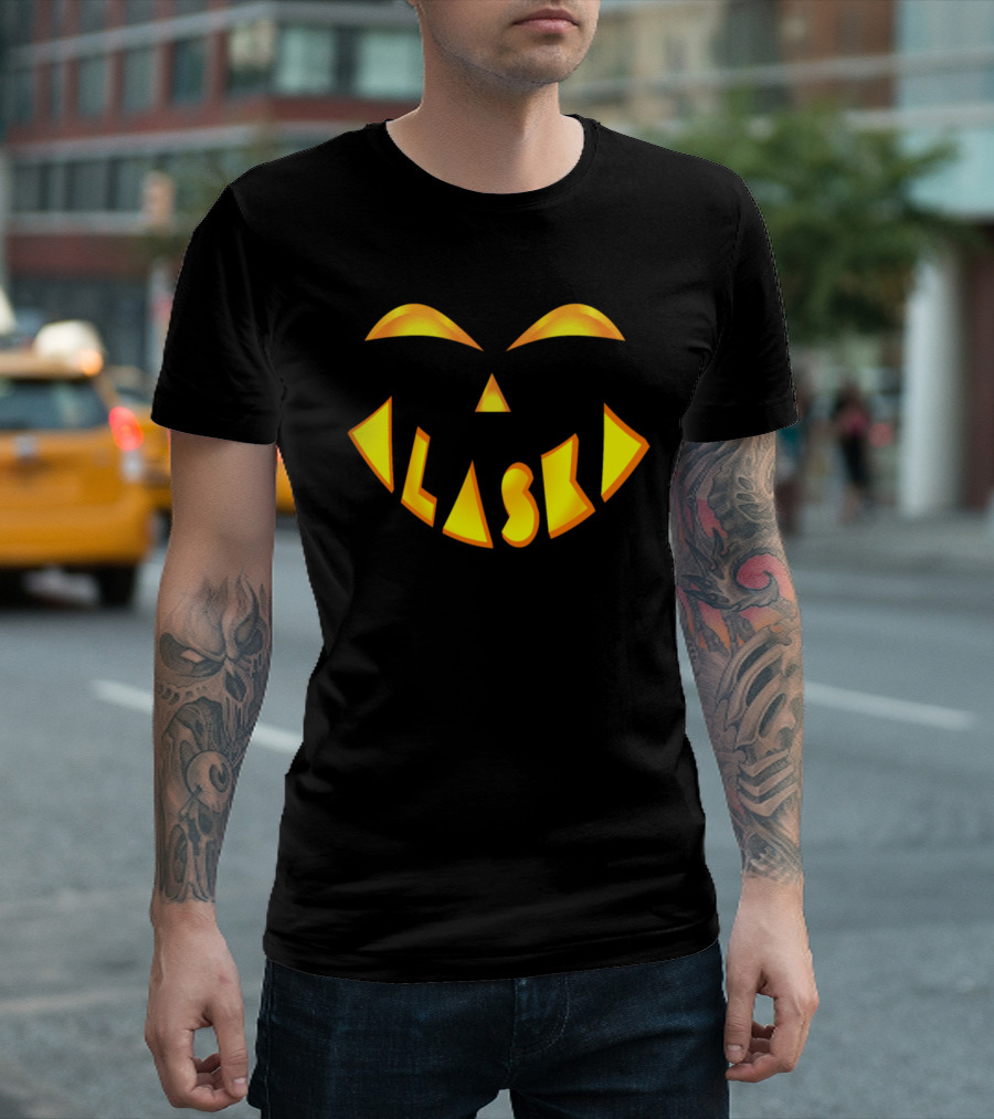Alaska Pumpkin Jack O' Lantern Face T-Shirt