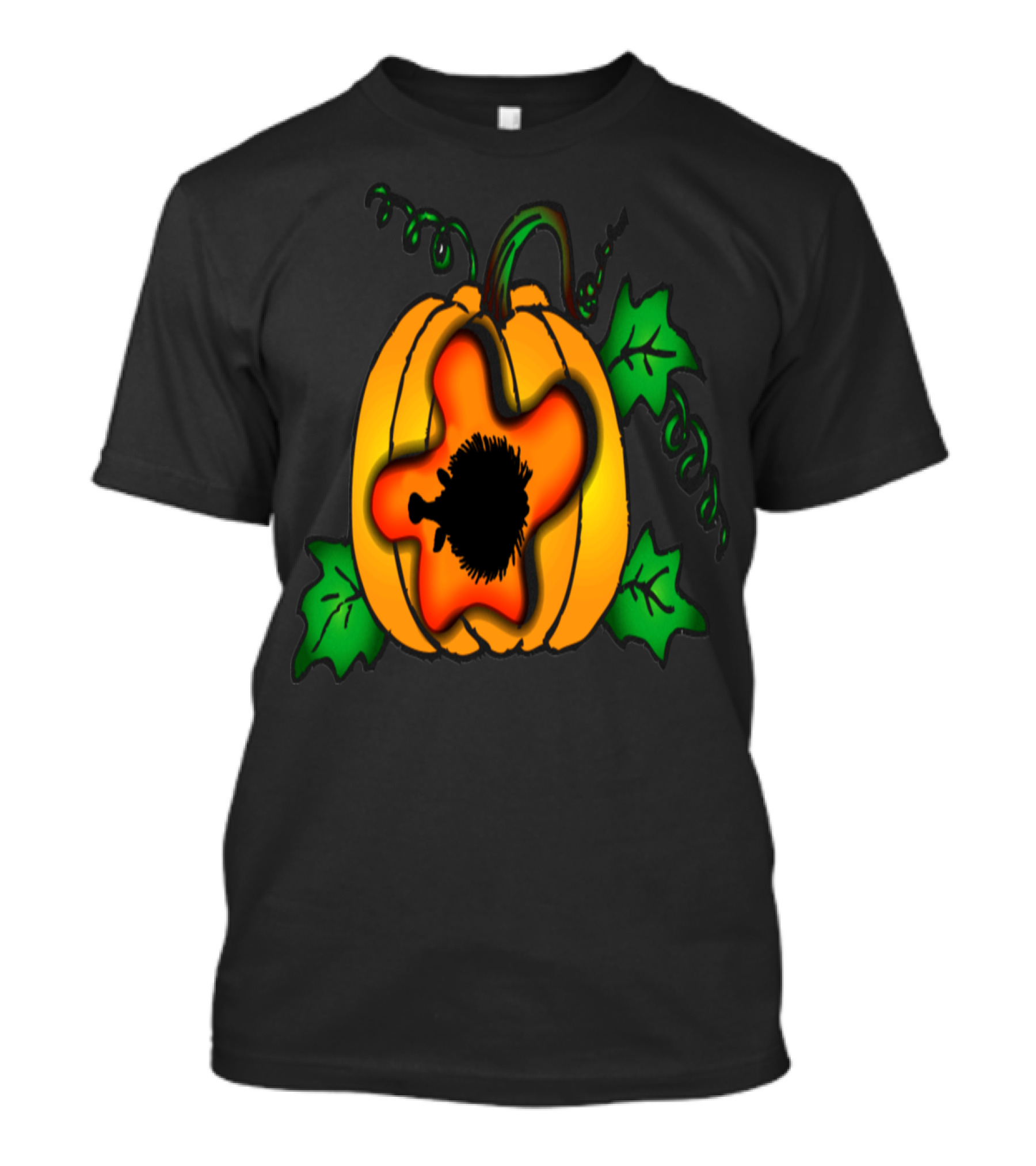 Puffer Fish Pumpkin Sea Life T-Shirt