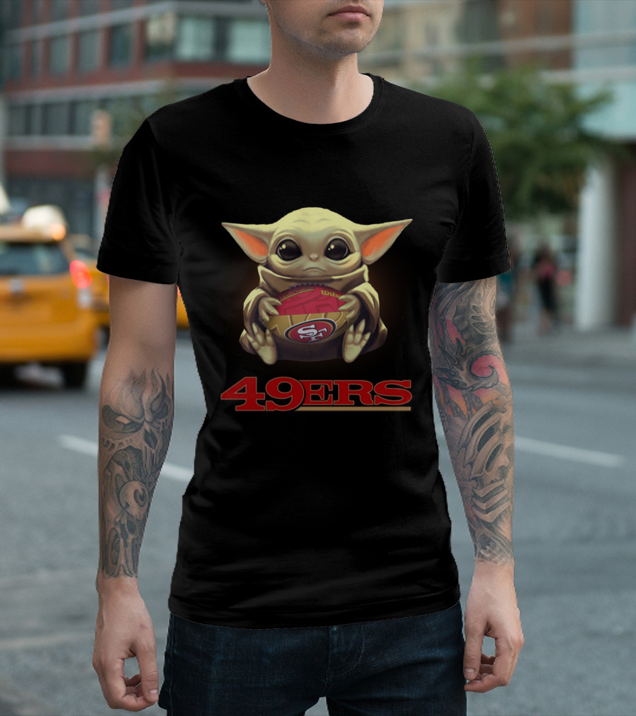 Yoda Baby 49ers San Francisco Football T-Shirt