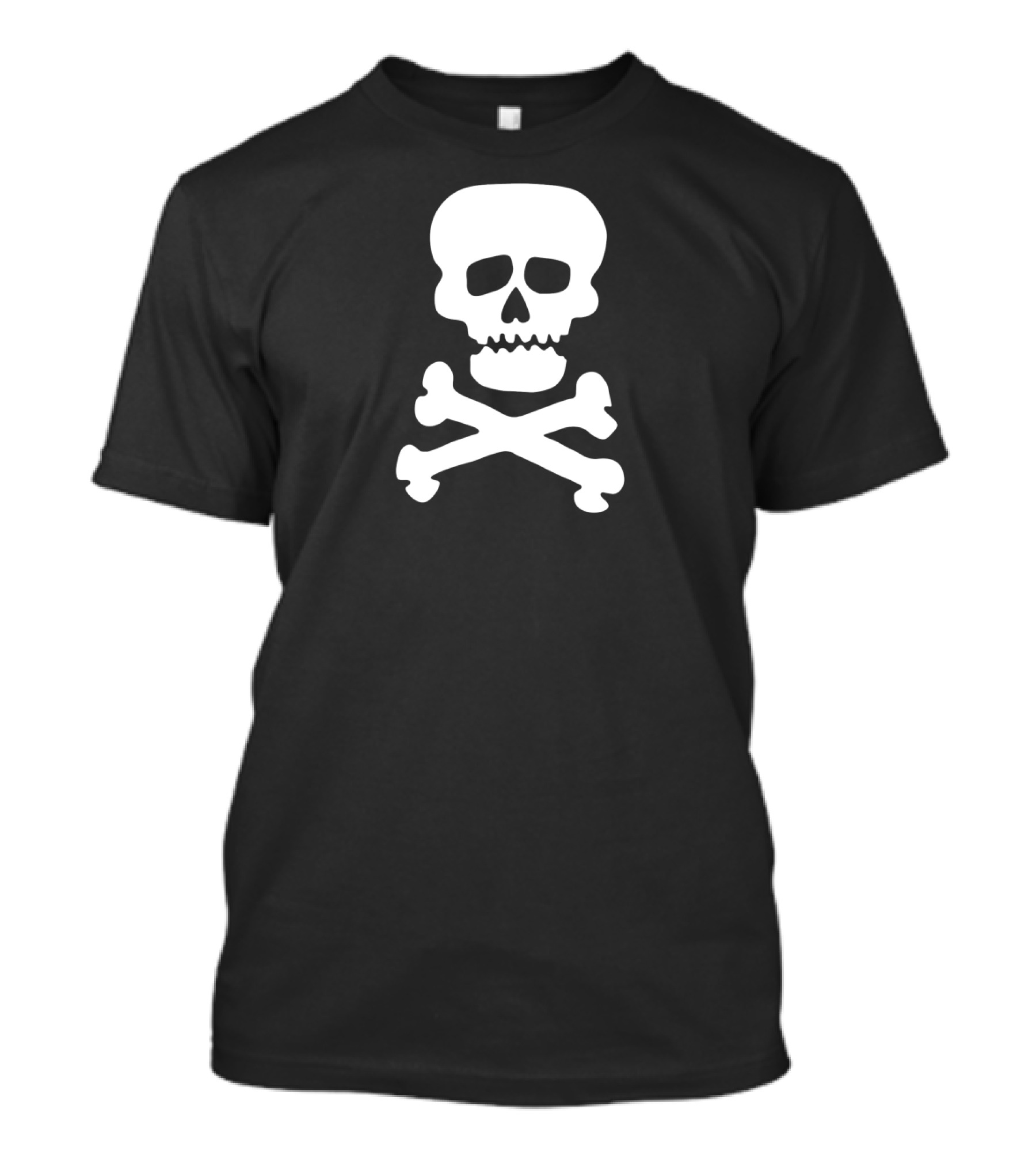 Rock Skull Crossbones Icon Skull And Crossbones T-Shirt