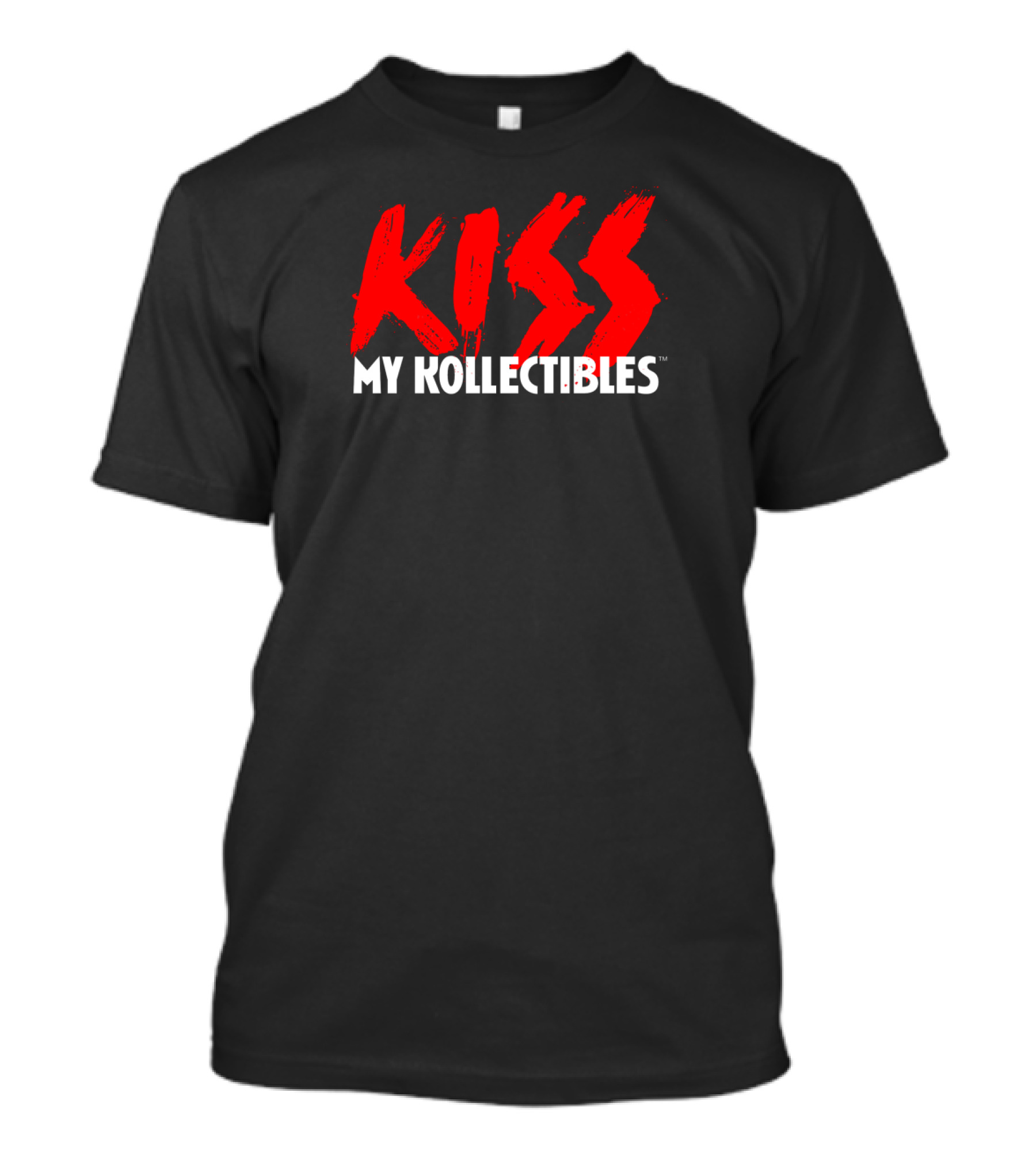 Kiss My Kollectibles Red Text T-Shirt