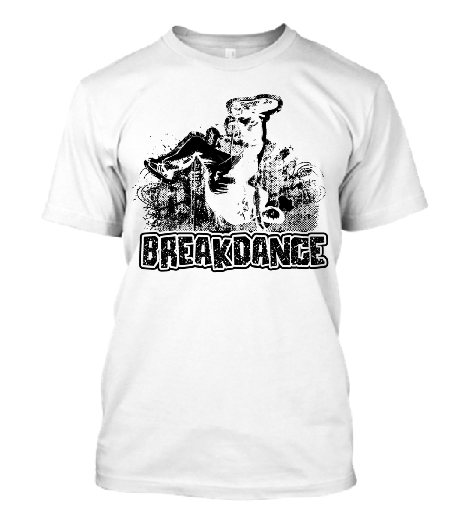 Breakdance Freestyle Humor Stunt Energetic Performer T-Shirt