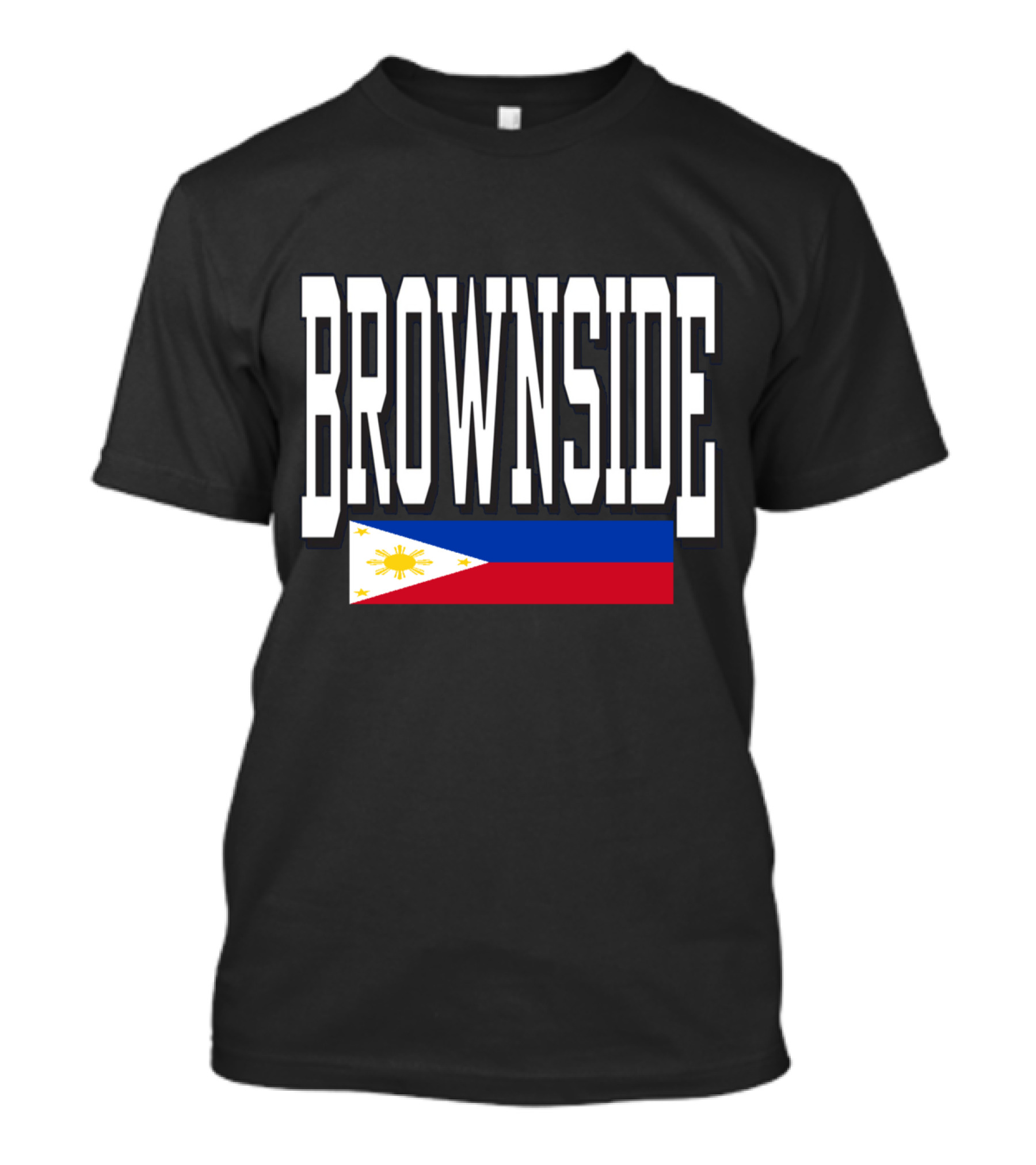 Brownside With Philippine Flag T-Shirt