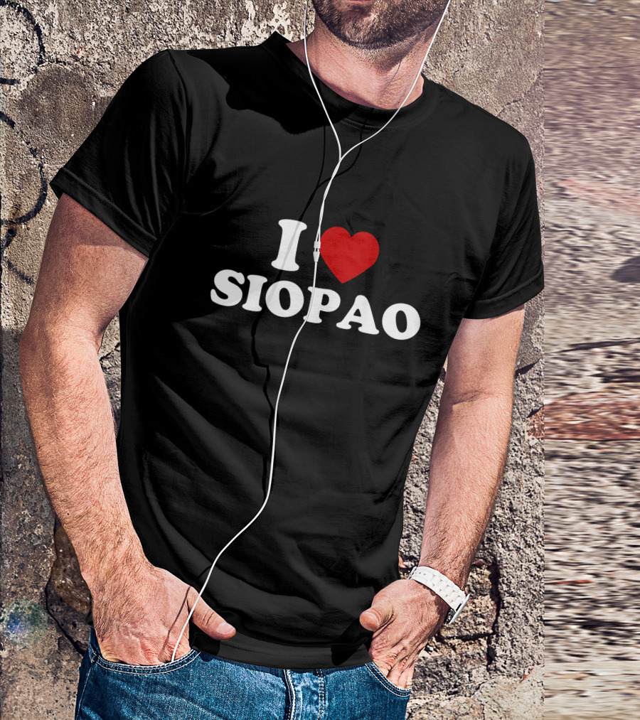 I Heart Siopao Enthusiast T-Shirt