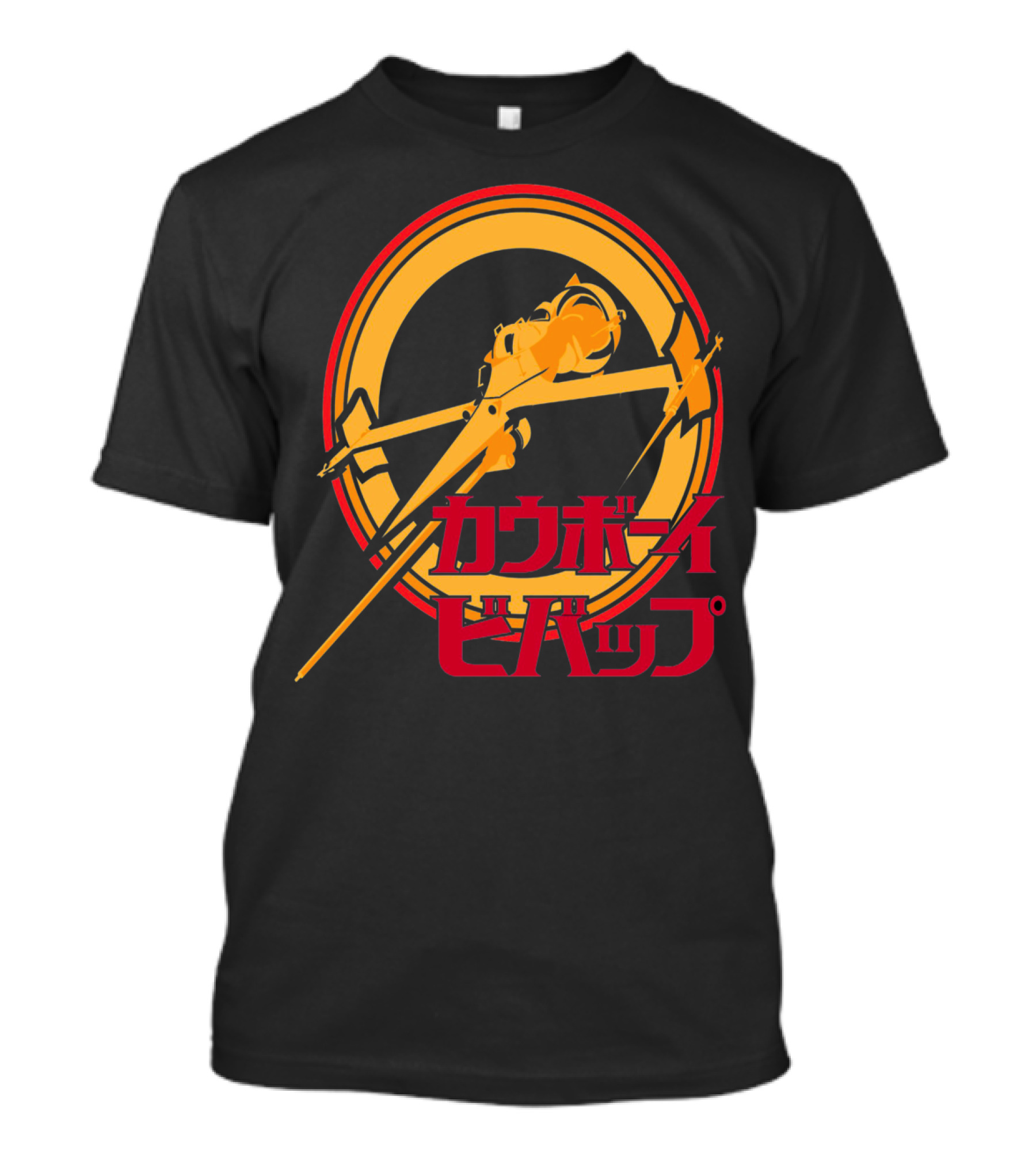 Cowboy Bebop Swordfish II Logo Kanji T-Shirt