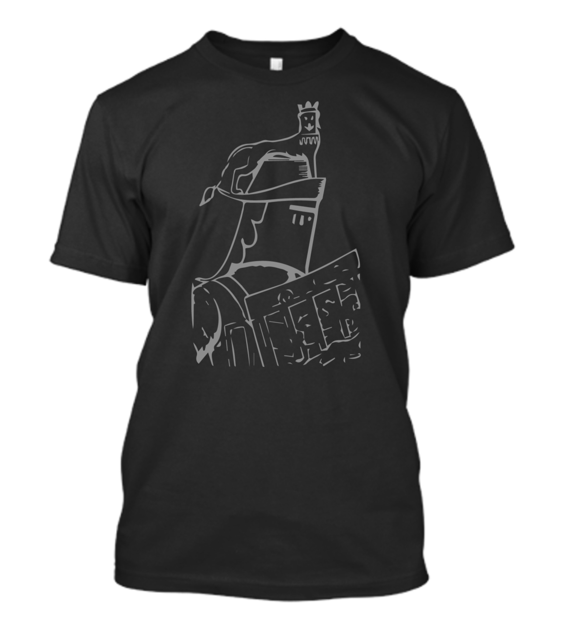 A Complete Guide To Heraldry: Figure 618 Cressay Earl Of Nottingham And Earl Mars With Heraldic Lion Crest T-Shirt