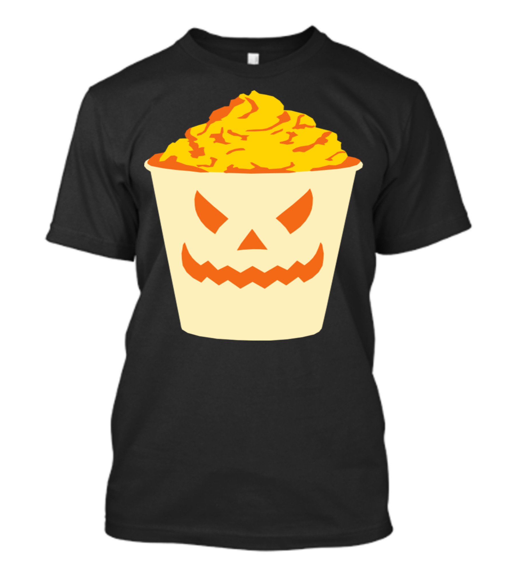 Pumpkin Spice Lattoween Jack-O'-Lantern Cup T-Shirt