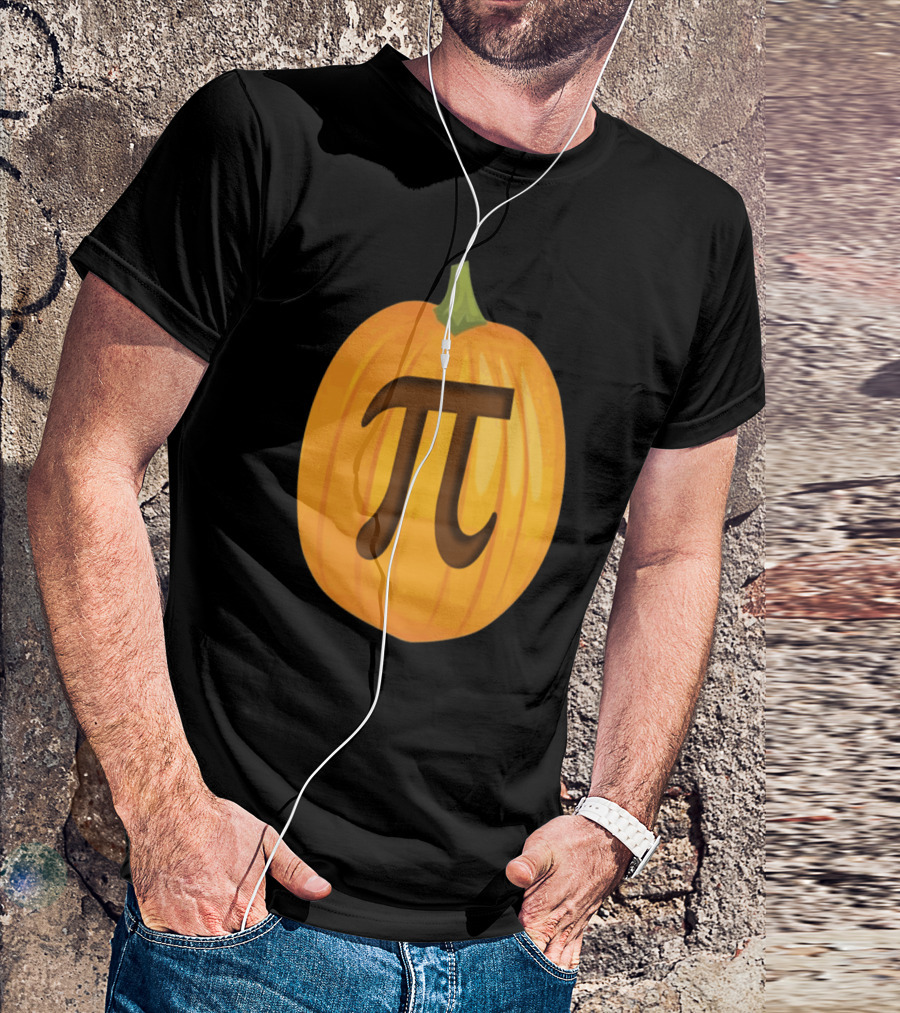 Halloween Pumpkin Pi Equation T-Shirt
