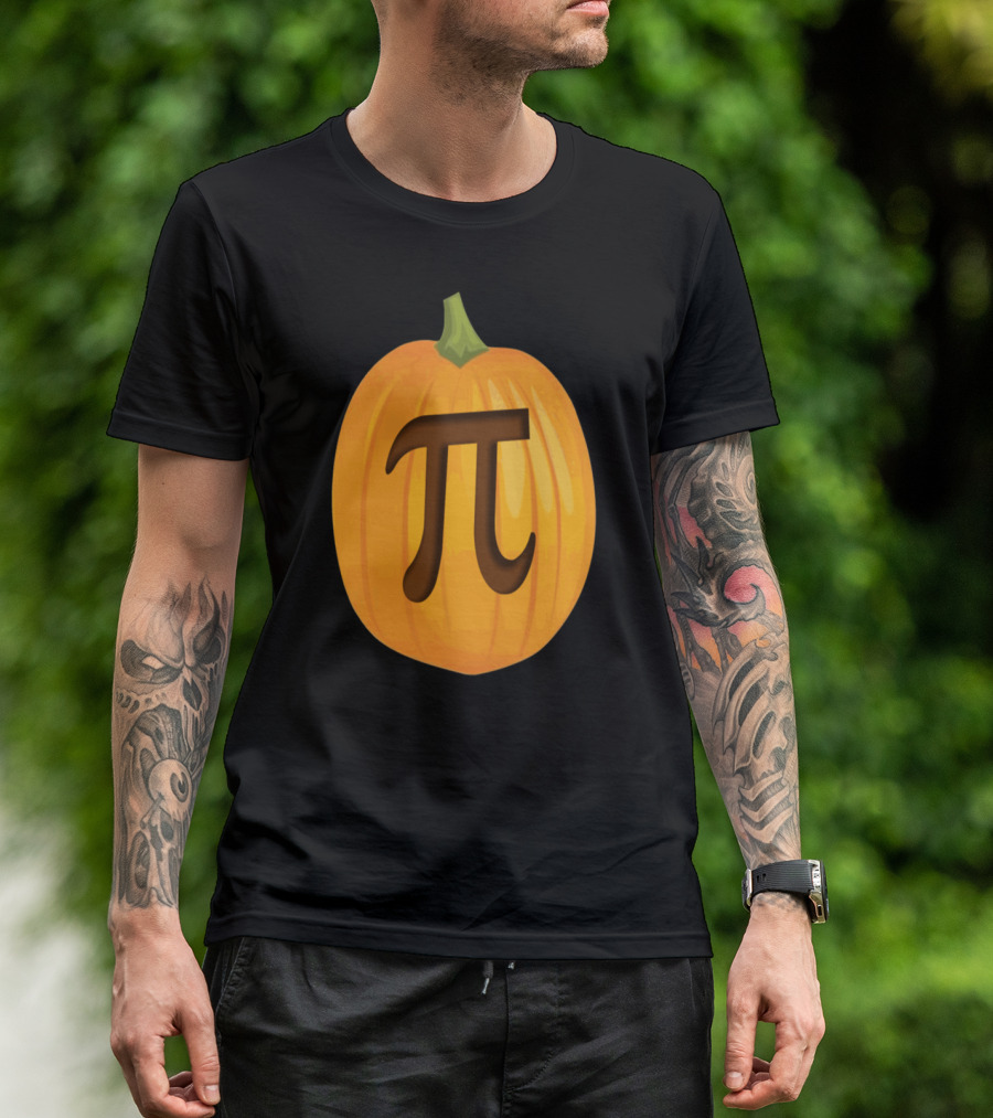Halloween Pumpkin Pi Equation T-Shirt