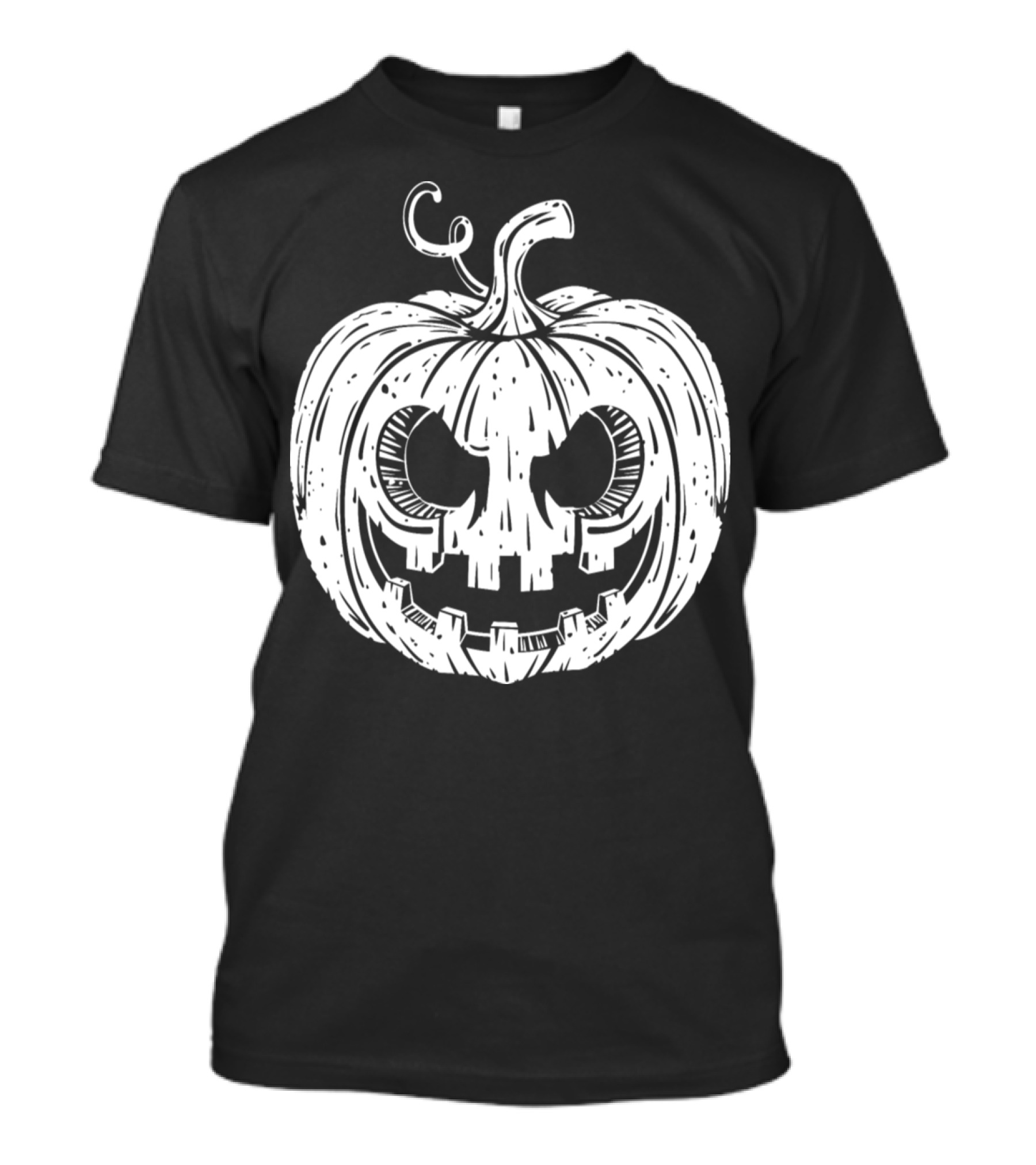 Jack O'Lantern Halloween Pumpkin Face T-Shirt