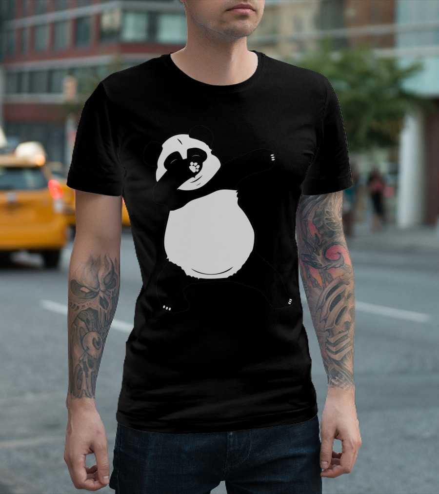 Dabbing Panda Dance Pose T-Shirt