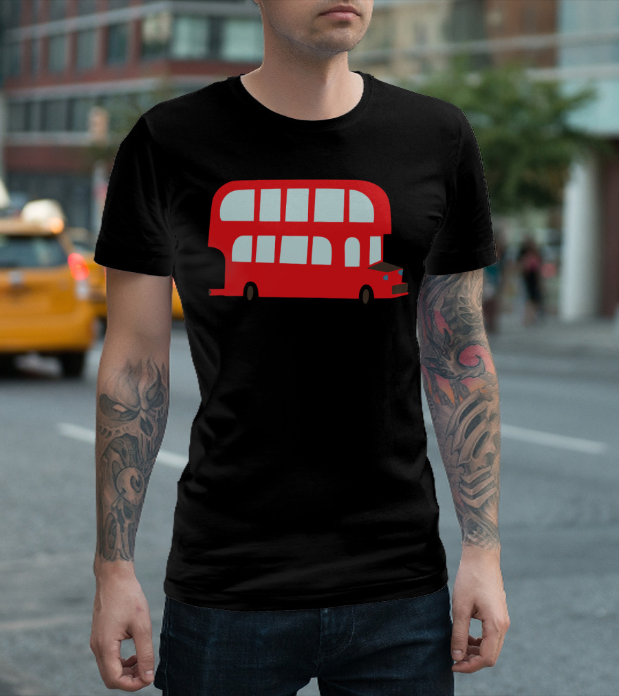 Routemaster Double Decker Red Bus London T-Shirt