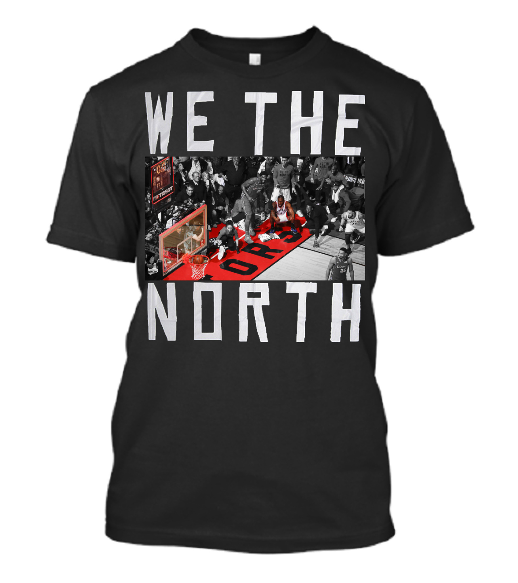 We The North Iconic Buzzer Beater Moment Raptors Basketball T-Shirt