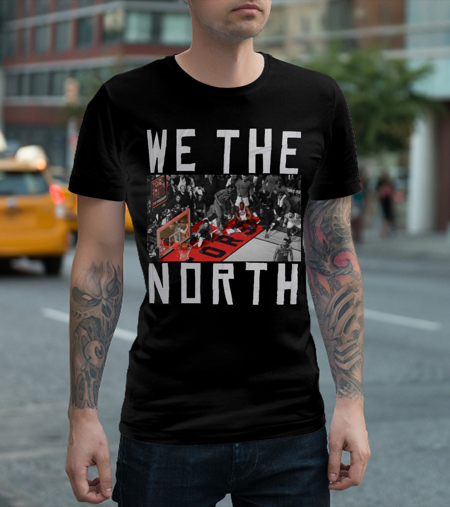 We The North Iconic Buzzer Beater Moment Raptors Basketball T-Shirt