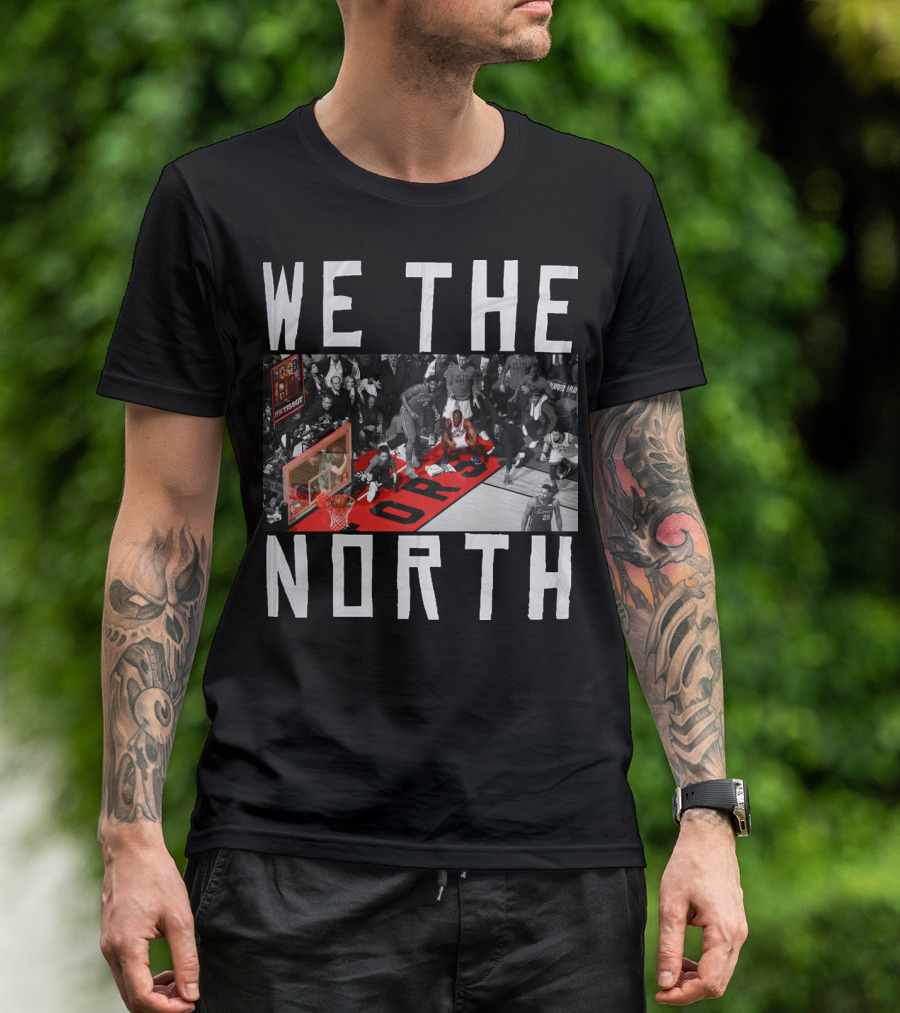 We The North Iconic Buzzer Beater Moment Raptors Basketball T-Shirt