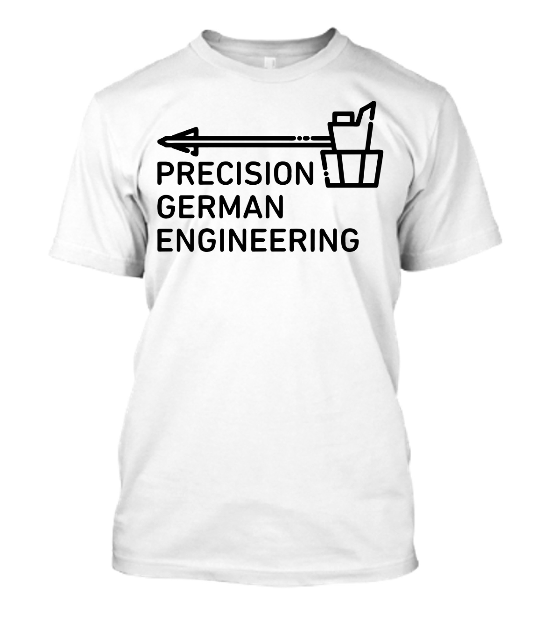 Precision German Engineering Arrow T-Shirt