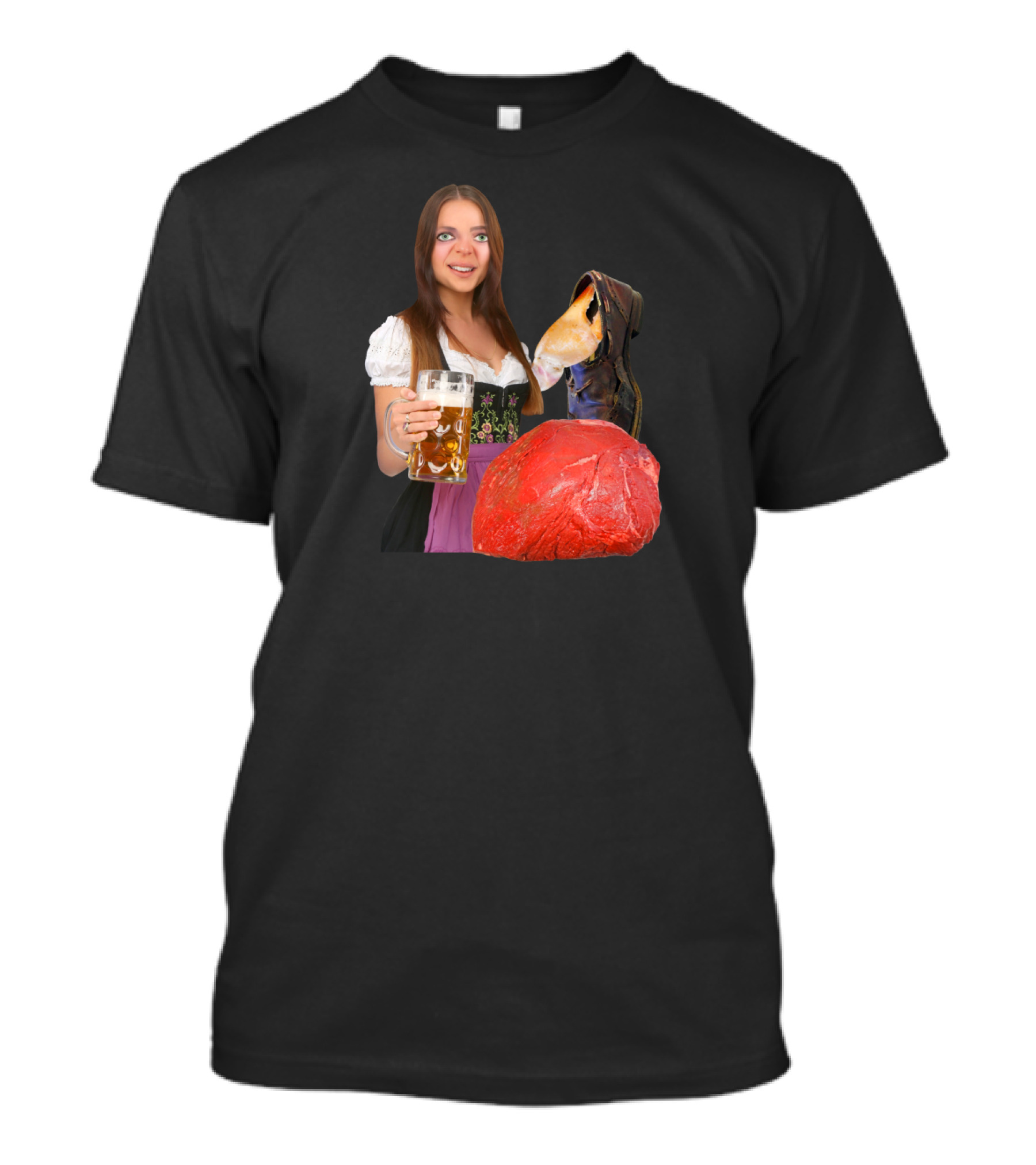 Beer Is Ace German Dirndl Lederhosen Beer Stein T-Shirt