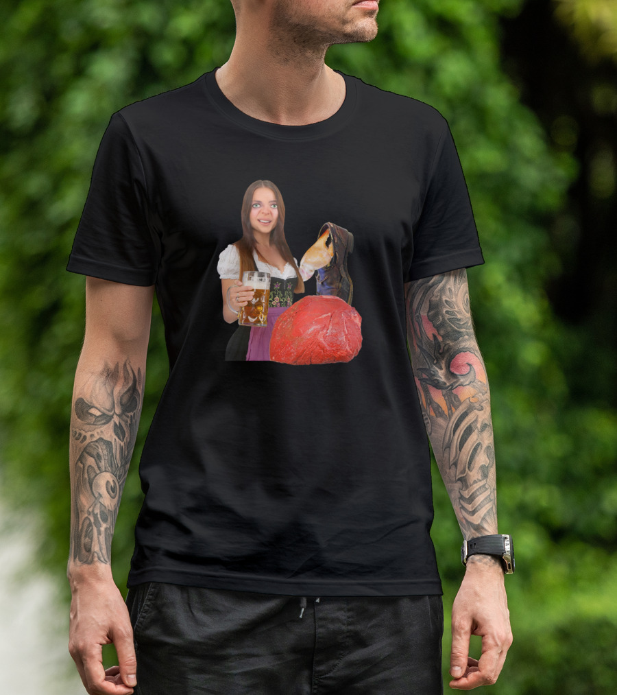 Beer Is Ace German Dirndl Lederhosen Beer Stein T-Shirt