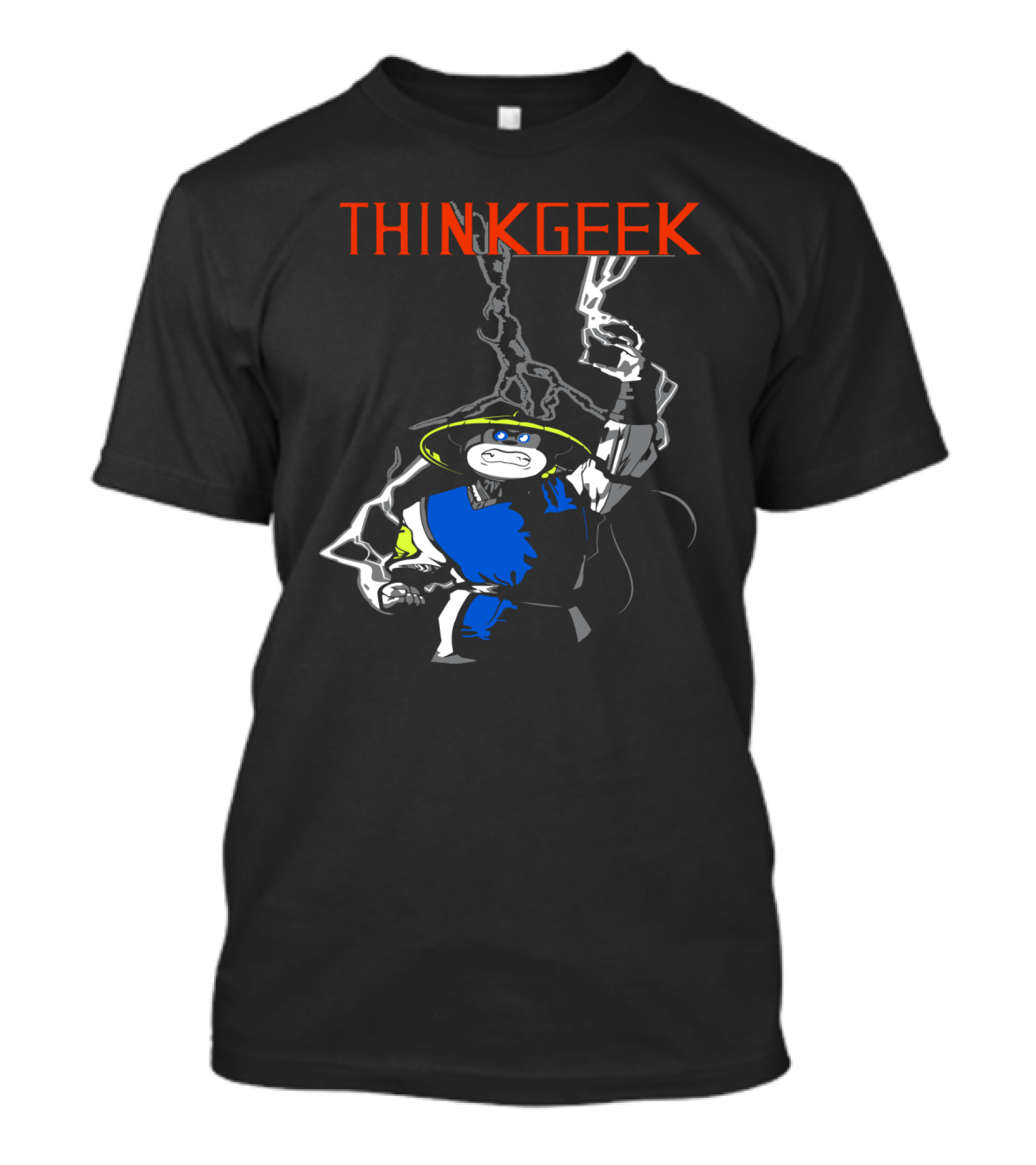 THINKGEEK Electric Warrior Storm Fighter T-Shirt