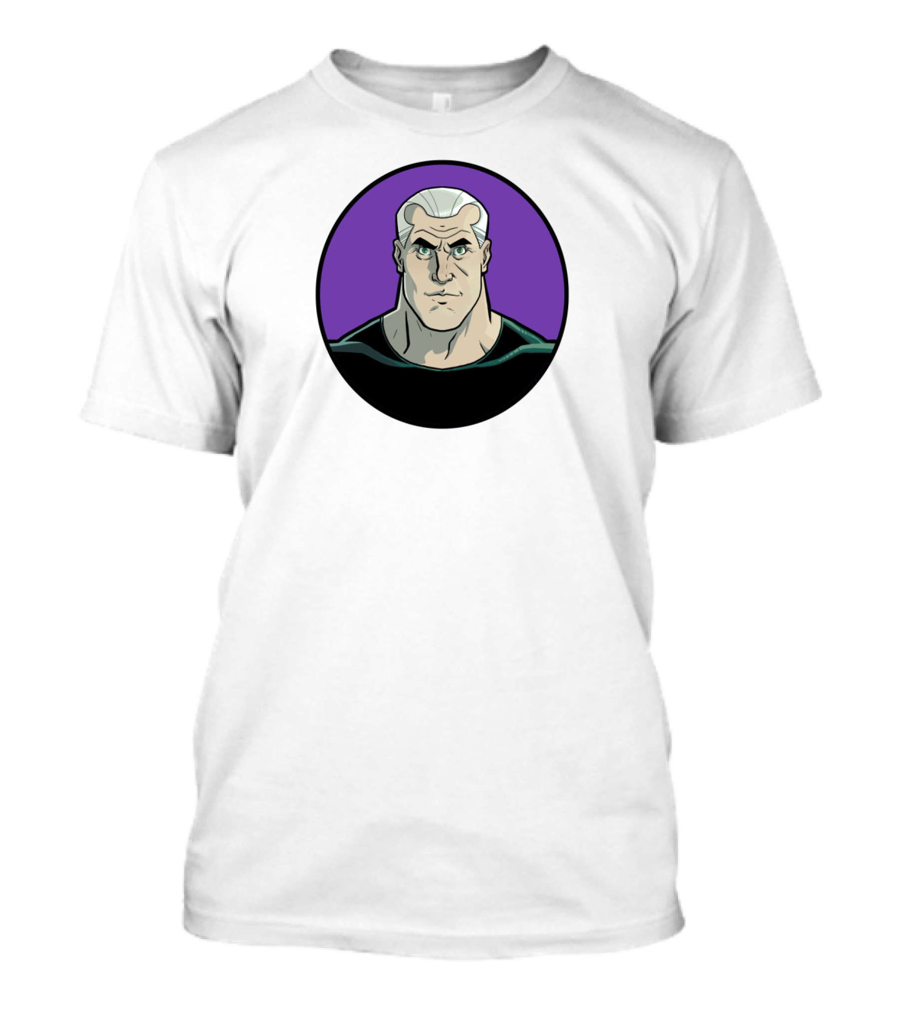 October Month Icon: A Man Called Rex In Bold Comic Book T-Shirt