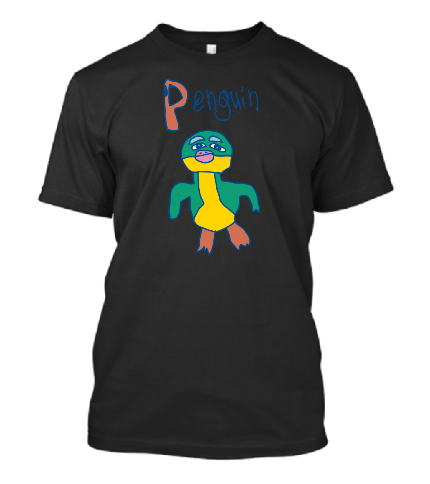 Penguin With Carioca Colors T-Shirt