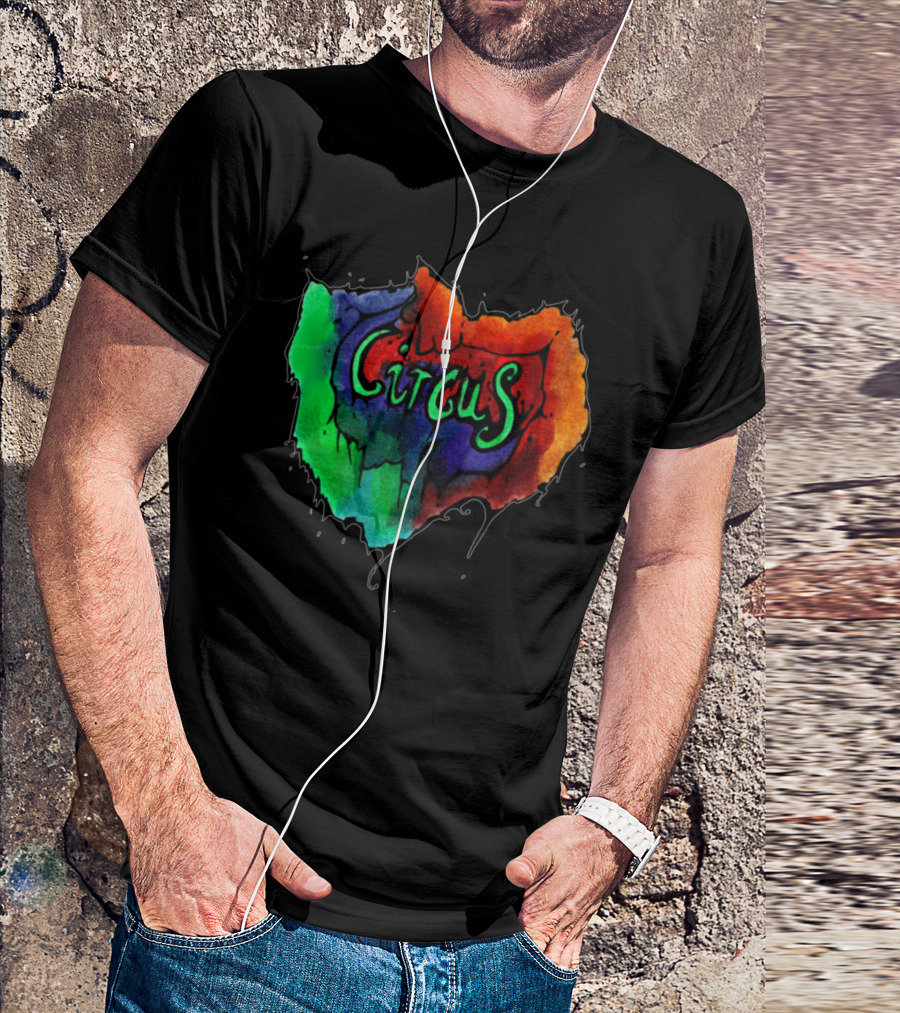 Circusy Colorful Dripping Paint T-Shirt