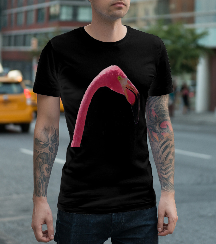 Flamingo: I'll Stick My Neck Out For You T-Shirt